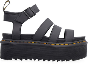 Blaire leather platform sandals-1